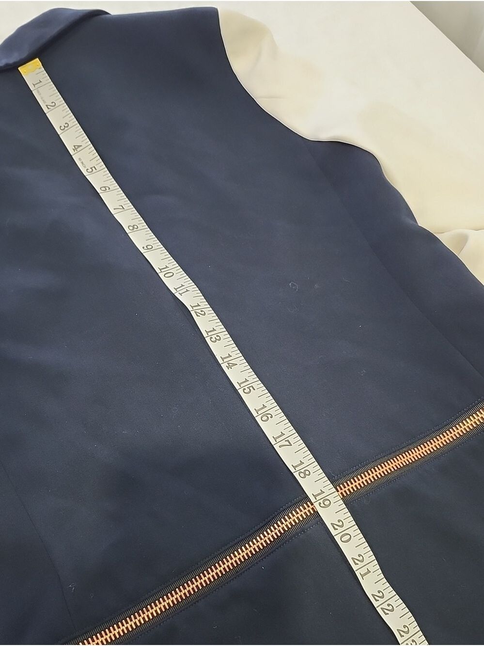 Muller Of Yoshiokubo Navy Convertible Blazer Sz EU38 US6 Tailored Futuristic EUC - Picture 12 of 13